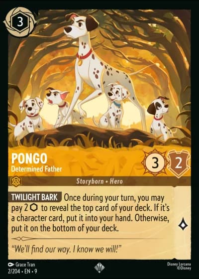 Pongo - Determined Father #2/204 — Fabled