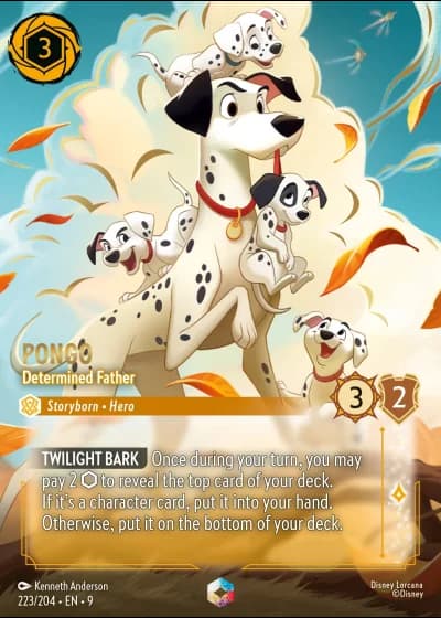 Pongo - Determined Father #223/204 — Fabled