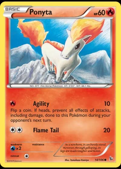 Ponyta #14/106 — Flashfire