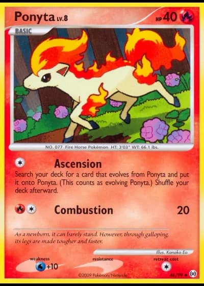 Ponyta #46/99 — Arceus