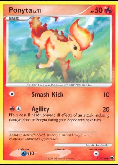 Ponyta #71/100 — Stormfront