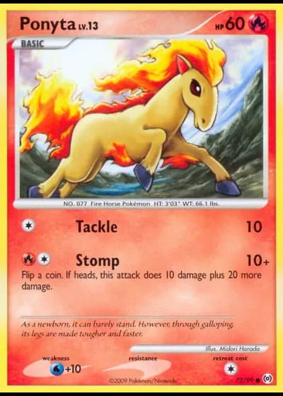 Ponyta #72/99 — Arceus