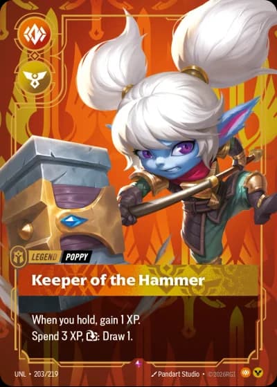 Poppy, Keeper of the Hammer #203/308 — Unleashed