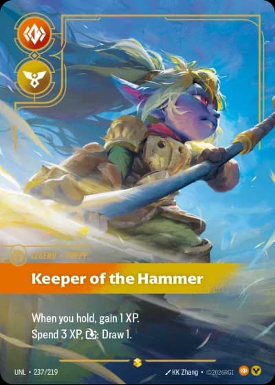 Poppy, Keeper of the Hammer #237/308 — Unleashed