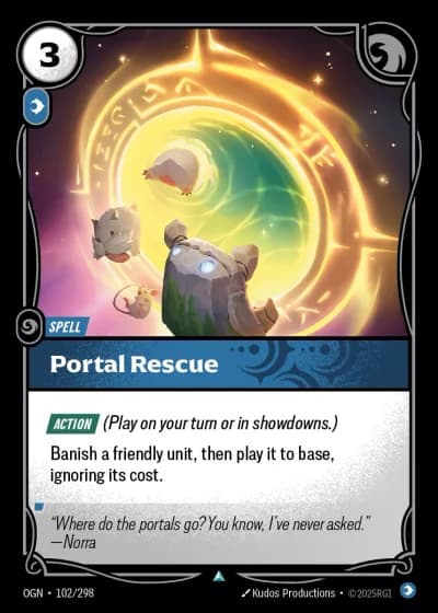 Portal Rescue #102/352 — Origins
