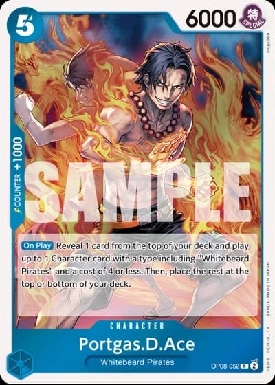 Portgas.D.Ace (OP08-052) — Two Legends (OP08)