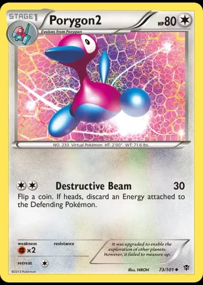 Porygon2 #73/101 — Plasma Blast