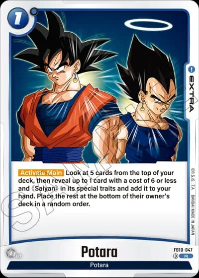 Potara  FB10-047 — Cross Force (FB10)