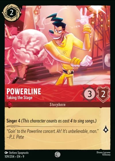 Powerline - Taking the Stage #109/204 — Fabled