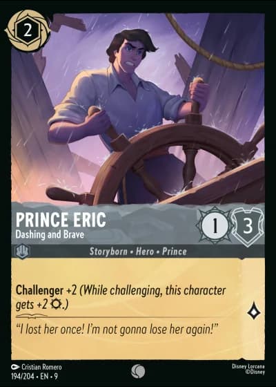 Prince Eric - Dashing and Brave #194/204 — Fabled