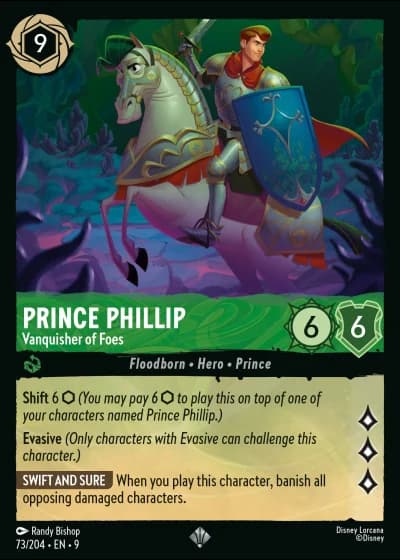 Prince Phillip - Vanquisher of Foes #73/204 — Fabled