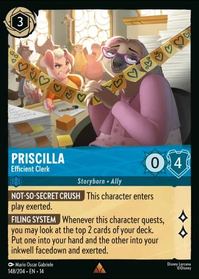 Priscilla - Efficient Clerk #148/257 — Hyperia City
