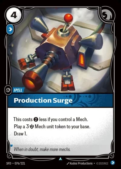 Production Surge #076/303 — Spiritforged