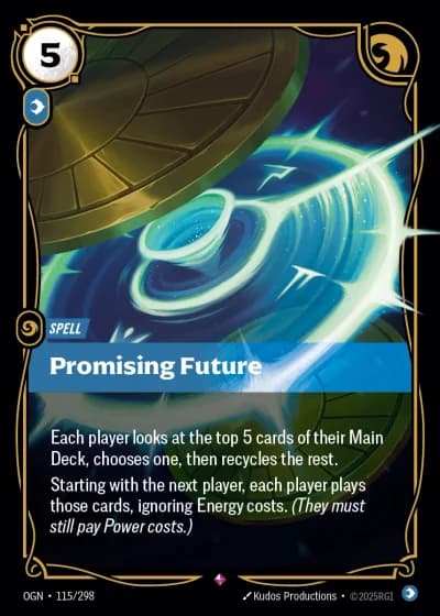 Promising Future #115/352 — Origins