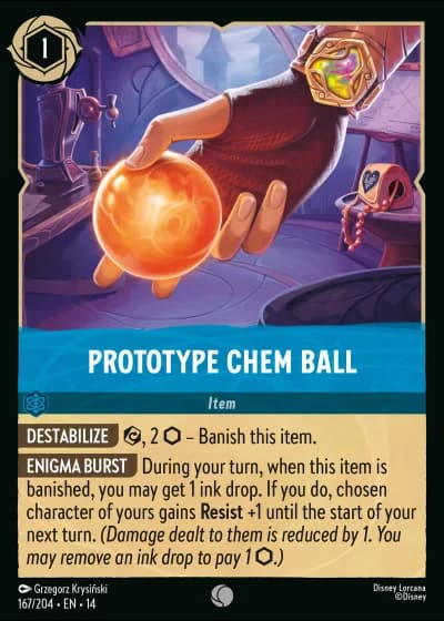 Prototype Chem Ball #167/257 — Hyperia City
