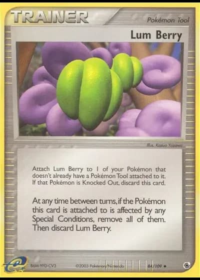 Prunusbeere #84/109 — EX Rubin & Saphir