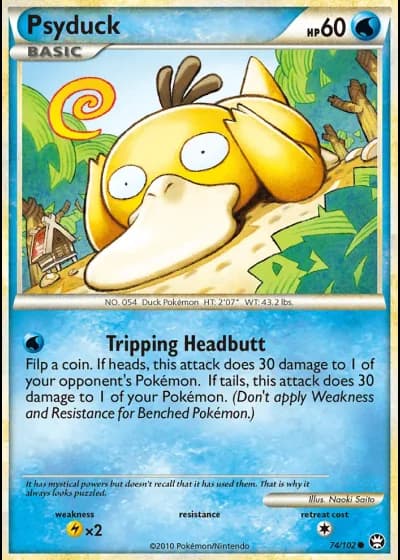 Psyduck #74/102 — Triumphant