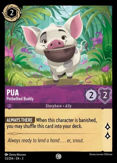 Pua - Potbellied Buddy #53/204 — Into the Inklands