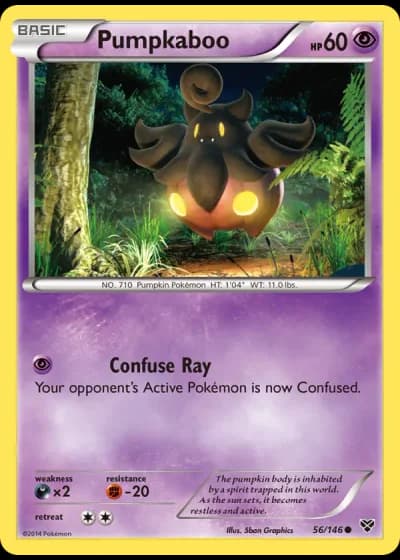 Pumpkaboo #56/146 — XY