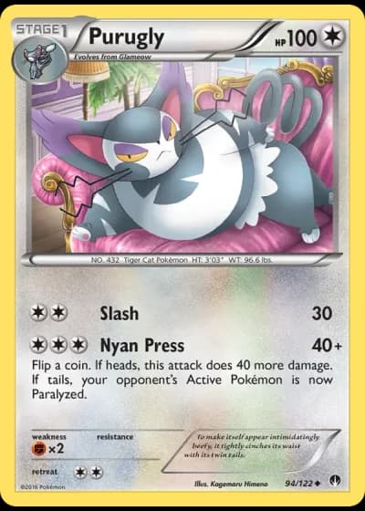 Purugly #94/122 — BREAKpoint