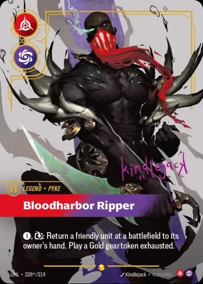 Pyke, Bloodharbor Ripper #228s/308 — Unleashed