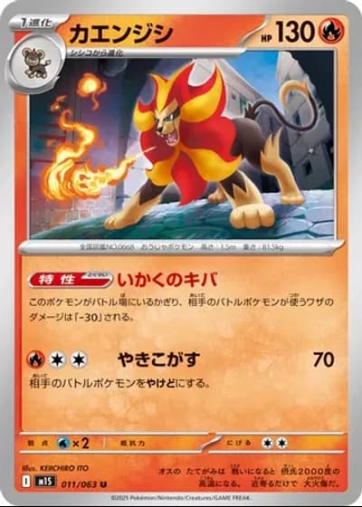 Pyroar #11/63 — Mega Symphonia