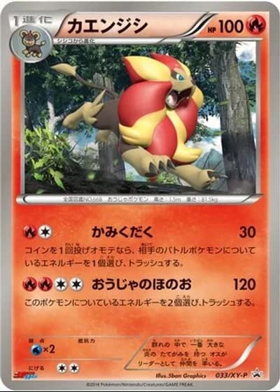 Pyroar #33/XY-P