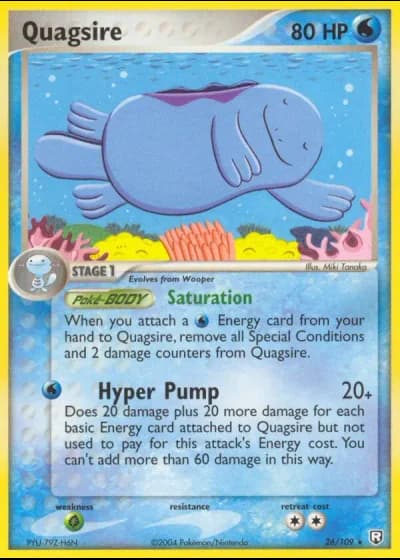 Quagsire #26/109 — Team Rocket Returns