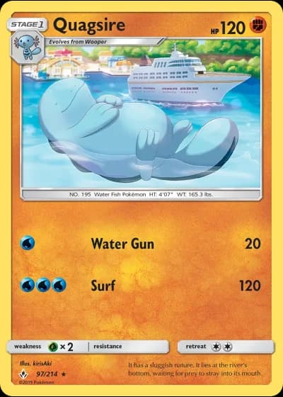 Quagsire #97/214 — Unbroken Bonds