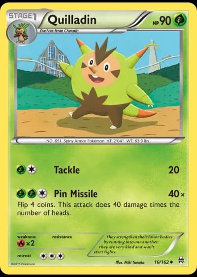 Quilladin #10/162 — BREAKthrough