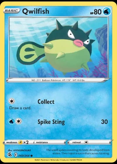 Qwilfish #60/264 — Fusion Strike
