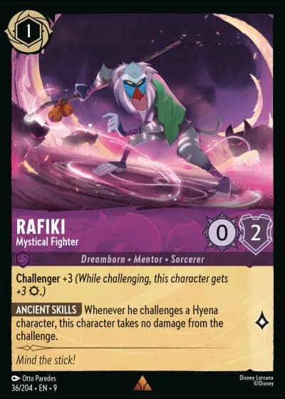 Rafiki - Mystical Fighter #36/204 — Fabled