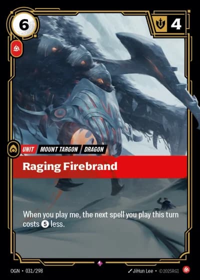Raging Firebrand #031/352 — Origins