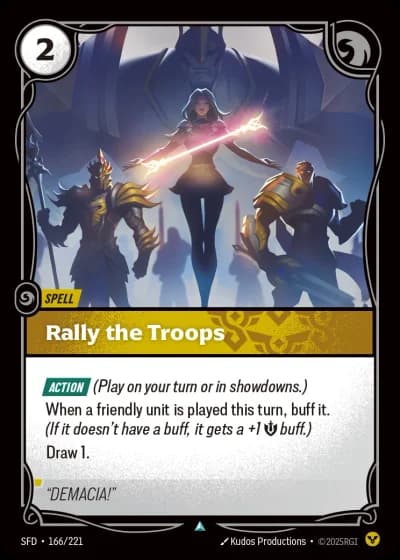 Rally the Troops #166/303 — Spiritforged