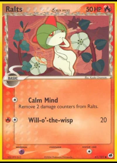 Ralts #61/101 — Dragon Frontiers