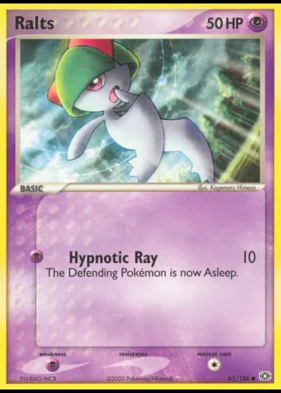 Ralts #61/106 — Emerald