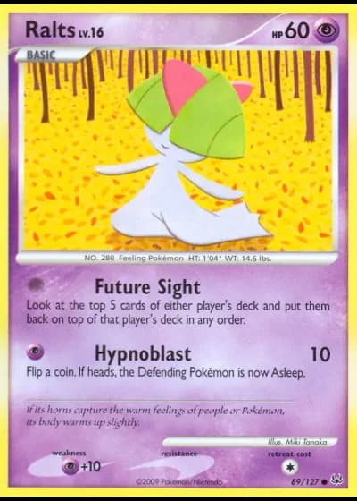 Ralts #89/127 — Platino