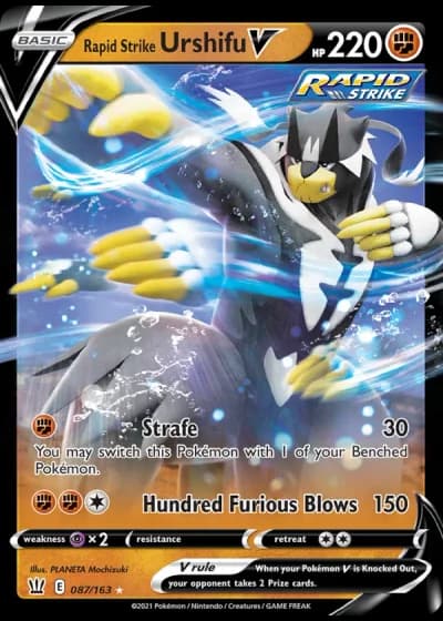 Rapid Strike Urshifu V #87/163 — Battle Styles