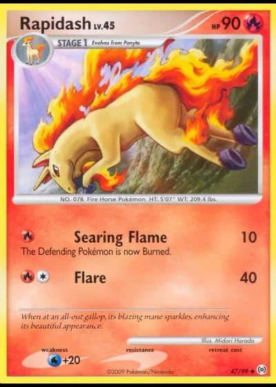 Rapidash #47/99 — Arceus