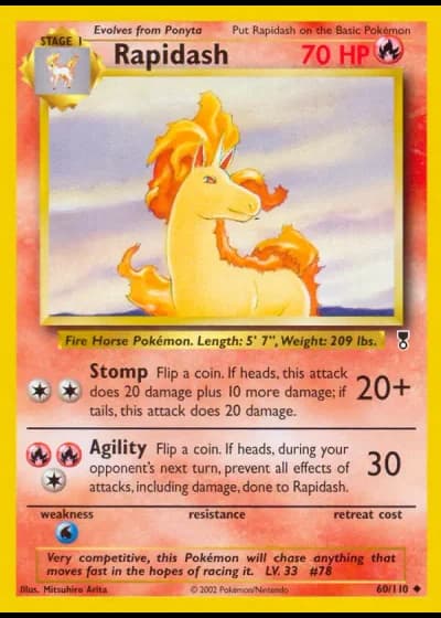 Rapidash #60/110 — Legendary Collection