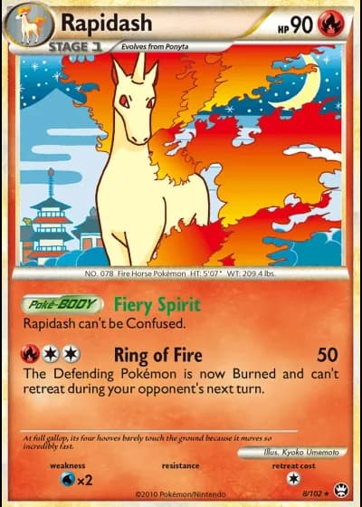 Rapidash #8/102 — Triumphant