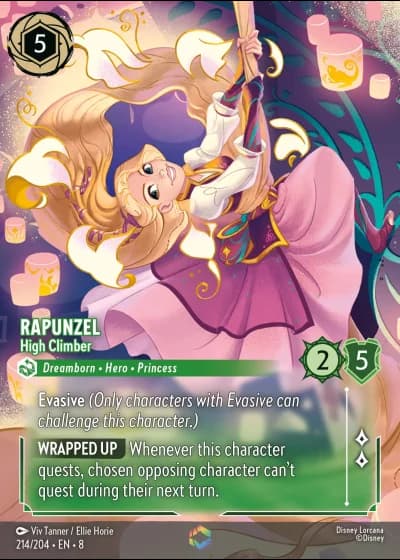 Rapunzel - High Climber #214/204 — Reign of Jafar