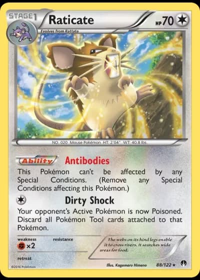 Raticate #88/122 — BREAKpoint