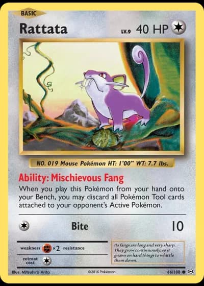 Rattata #66/108 — Evolutions