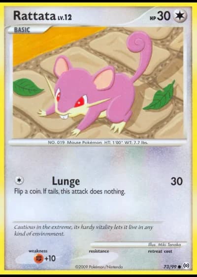 Rattata #73/99 — Arceus
