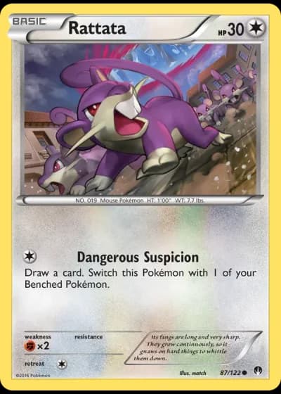 Rattata #87/122 — BREAKpoint