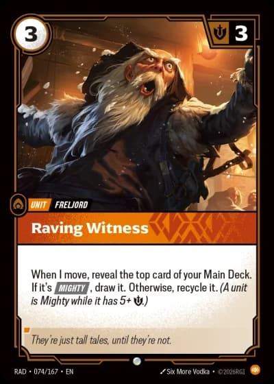 Raving Witness #074/189 — Radiance