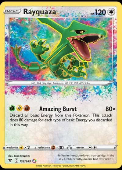 Rayquaza #138 — Vivid Voltage