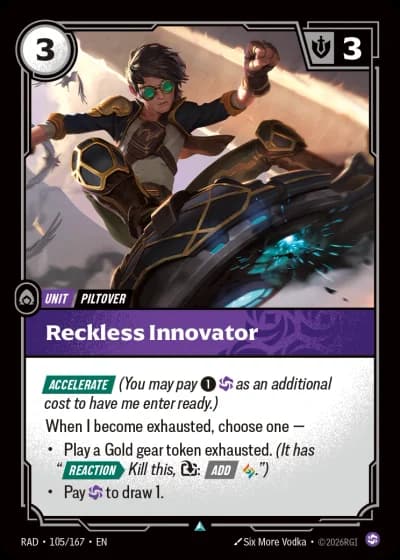Reckless Innovator #105/189 — Radiance
