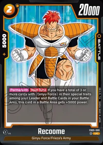 Recoome  FB05-089 — New Adventure (FB05)